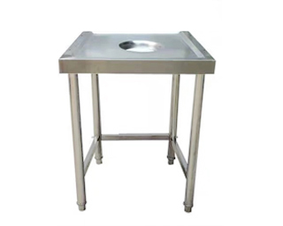 單孔污碟臺 尺寸:500x550x800mm